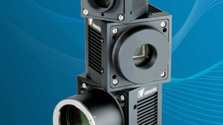 Vieworks VN cameras distributed by Vision Systems Technology use piezo-crystal stage to shift CCD for various resolutions