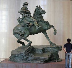 Scanner helps create tribute to US forces Scanner helps create tribute to US forces