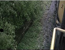 Software detects weeds near the tracks