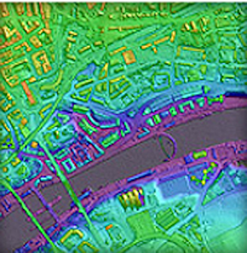 Airborne mapping system captures 3-D images