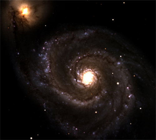 UK imager captures images of the Whirlpool galaxy