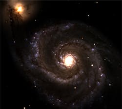 UK imager captures images of the Whirlpool galaxy UK imager captures images of the Whirlpool galaxy