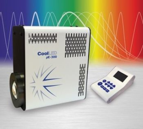LED sources from CoolLED replace mercury lighting in biomedical imaging settings