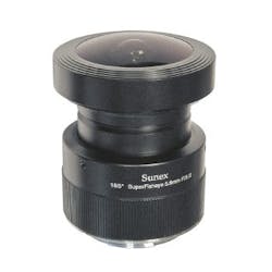 FRAMOS offers Sunex fisheye lens with 185-degree FOV FRAMOS offers Sunex fisheye lens with 185-degree FOV