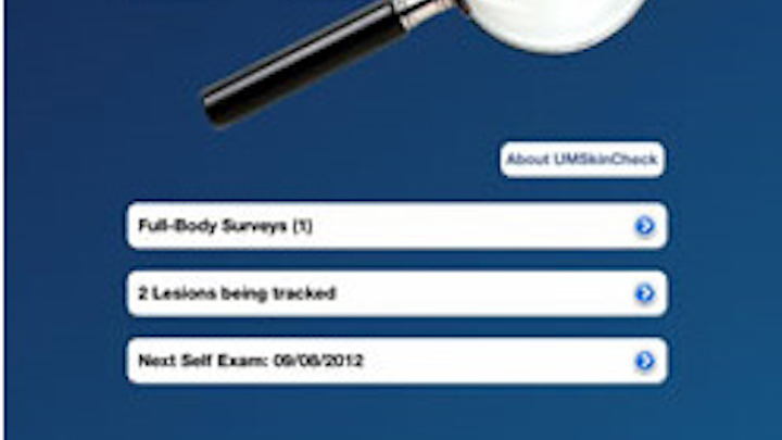 Mobile app helps track moles