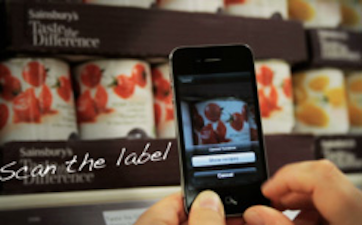 iPhone app cooks up ideas from labels