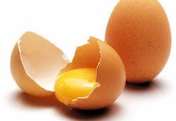 Vision system grades eggs