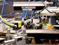 Cognex system checks seams of Knorr food sachets for defects Cognex system checks seams of Knorr food sachets for defects