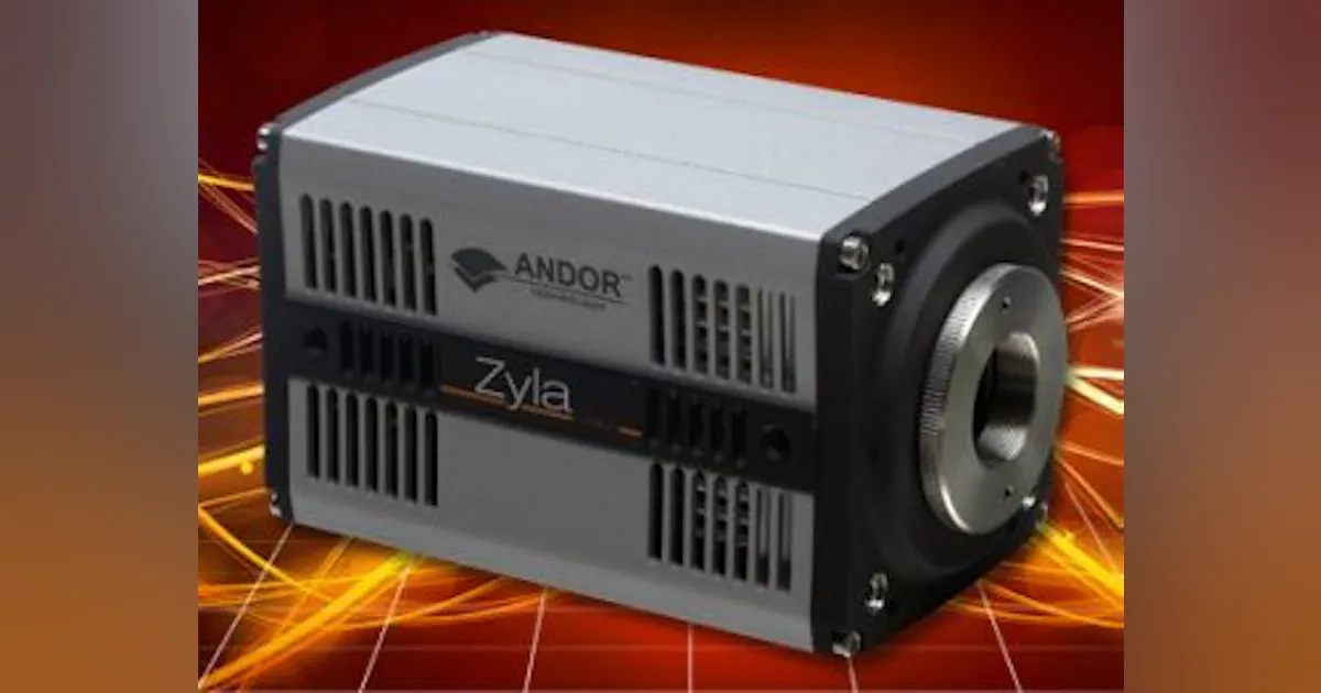 Andor Technology sCMOS camera images at 100 frames/sec | Vision Systems ...