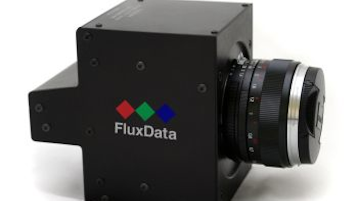 FluxData's SWIR camera employs three sensors for multispectral coverage