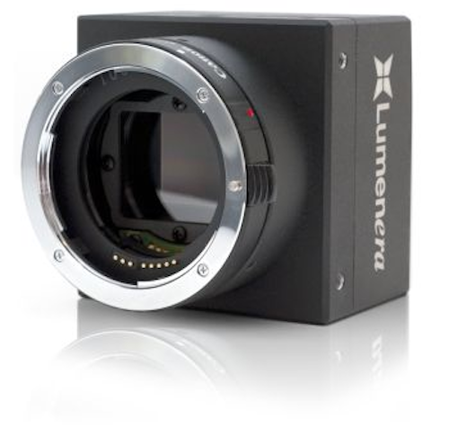 Lumenera's progressive-scan camera captures 5 frames/sec at full 4008 x 2672 resolution