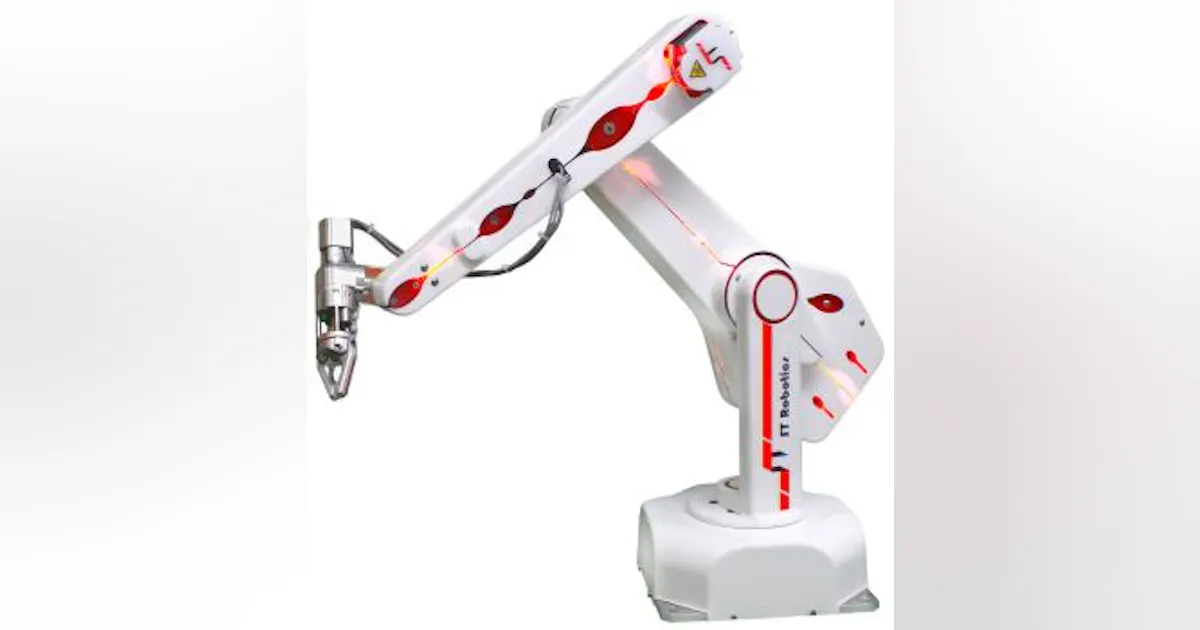 ST Robotics six-axis arm has reach of 500 mm | Vision Systems Design