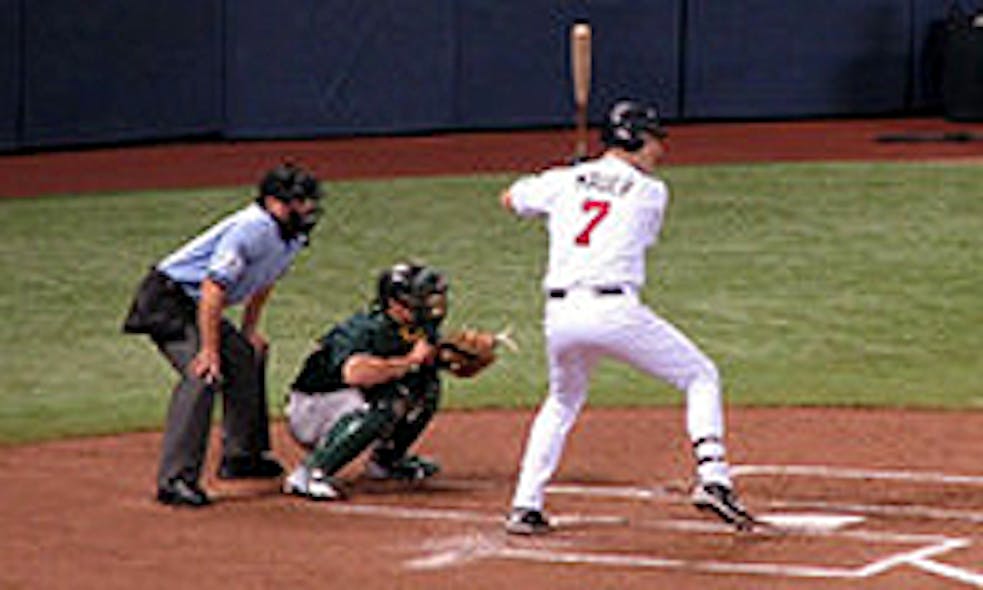 GigE cameras track movement of baseball players