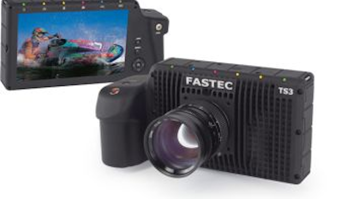 Fastec's high-speed camera includes USB and SD ports for flexible data transfer options