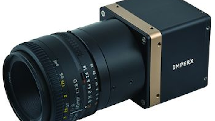 IMPERX four-tap camera operates in high temperatures