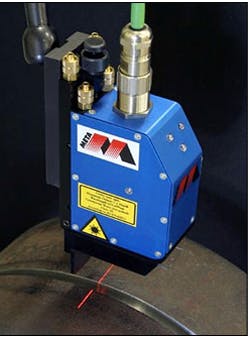 Laser sensor automates arc welding Laser sensor automates arc welding