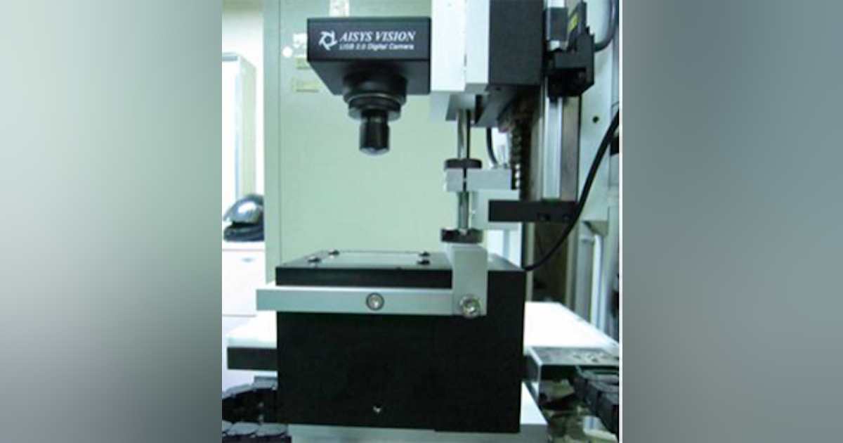 Automated optical inspection system checks contact points on FPCs ...