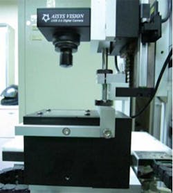 System inspects contact points on FPCs System inspects contact points on FPCs