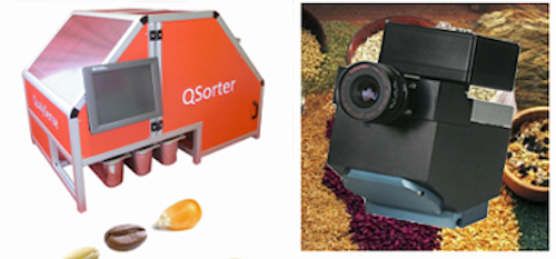 Hyperspectral imaging system sorts seeds
