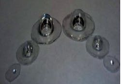 Lens mimics human eye Lens mimics human eye