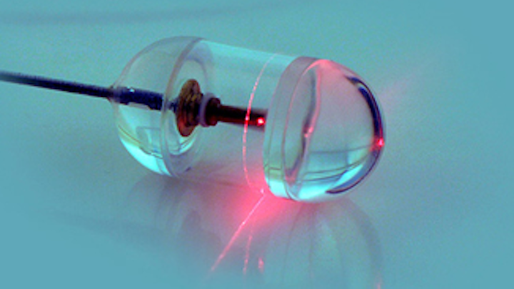 Capsule captures images of the esophageal wall