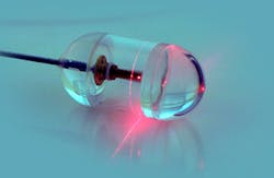 Capsule captures images of the esophageal wall Capsule captures images of the esophageal wall