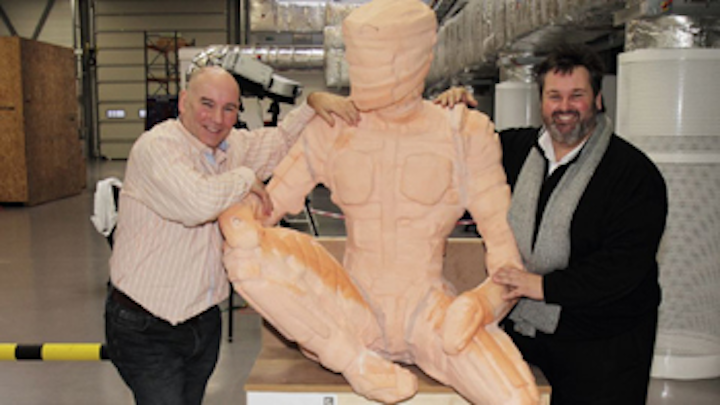 3-D scanner helps create Man of Steel