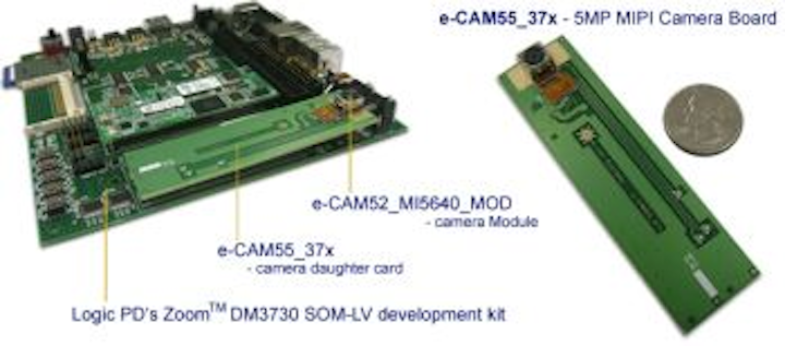 e-con Systems' reference design enables development of camera using TI processor