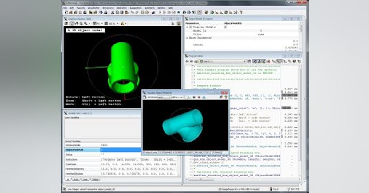 MVTec updates HALCON machine-vision software with codelets and 3-D ...