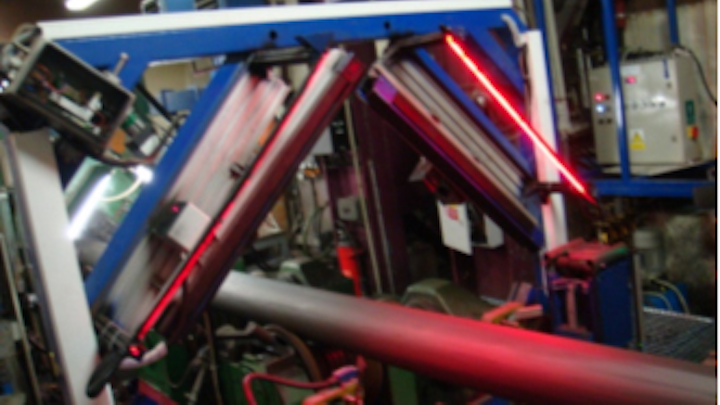 Vision system detects cracks in steel