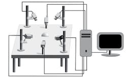 Fruit flies tracked by vision Fruit flies tracked by vision