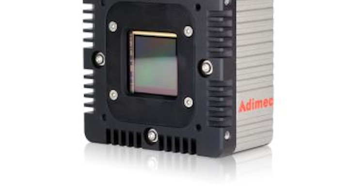 Industrial camera from Adimec is designed for metrology and inspection equipment OEMs