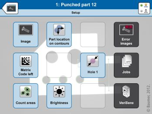 Baumer's software simplifies vision sensor interface and parameter settings