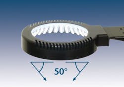 LATAB ringlights from Polytec provide shadow-free lighting inside cylindrical objects LATAB ringlights from Polytec provide shadow-free lighting inside cylindrical objects
