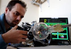 Telerobotic system treats bladder cancer Telerobotic system treats bladder cancer