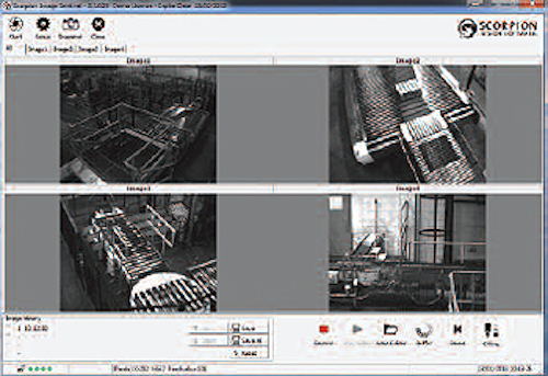 Vision app monitors beer stacker