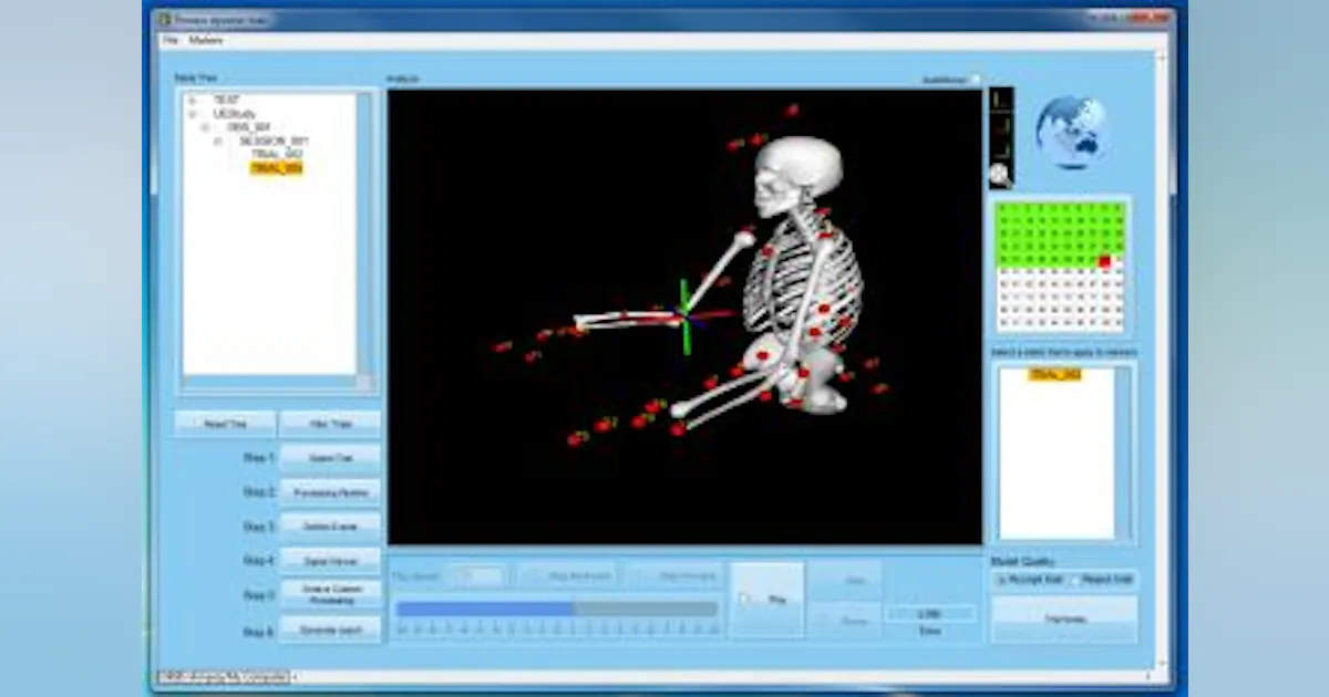 Orbis software enables motion-capture data analysis | Vision Systems Design