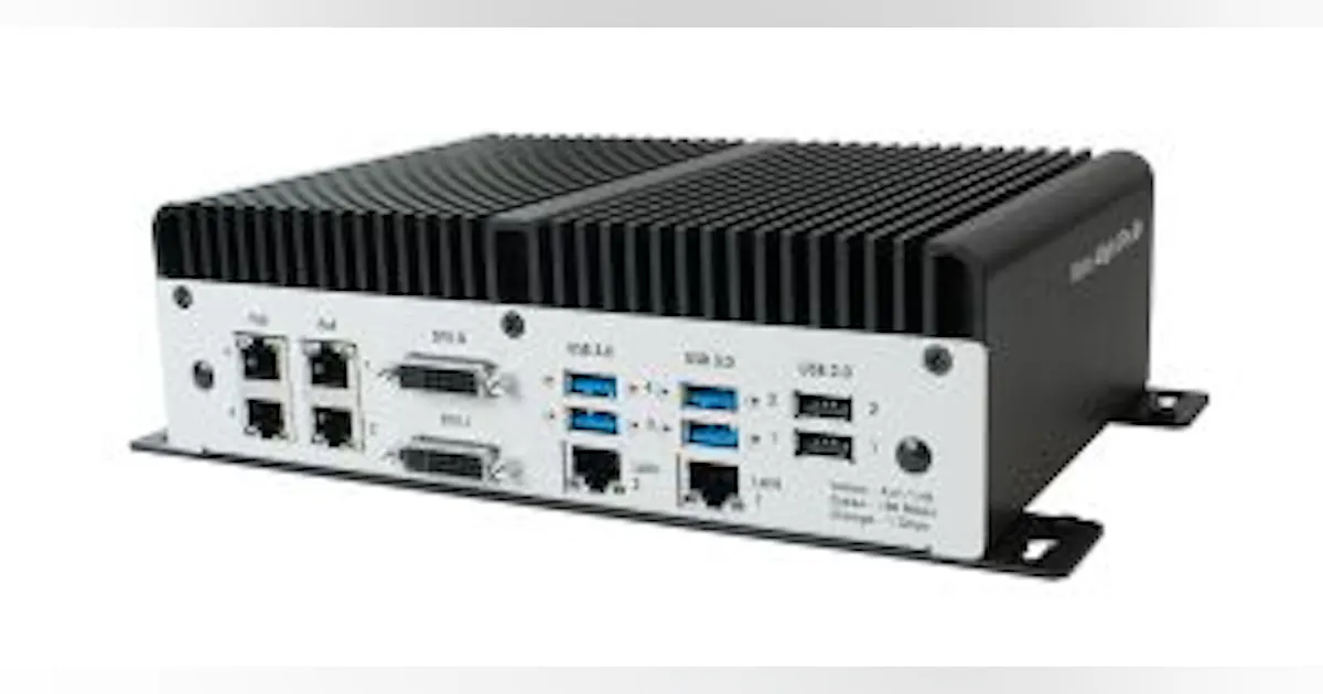 Matrox releases industrial computer for machine vision on the factory ...