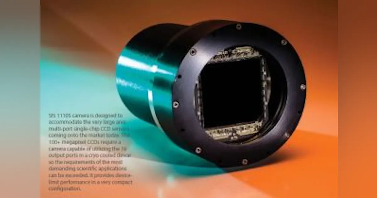 CCD camera from Spectral Instruments enables scientific imaging ...