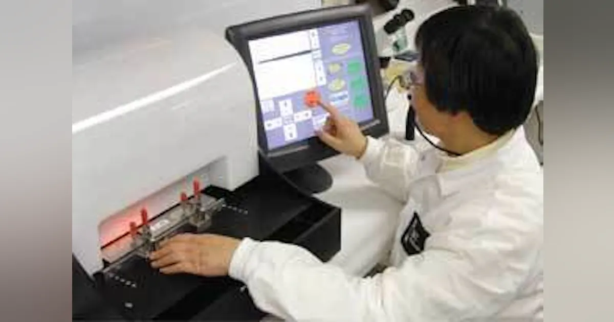 Needle Machine Camera Automated imaging improves needles | Vision Systems Design