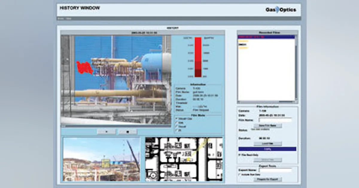 IR cameras spot gas leaks in processing plants | Vision Systems Design