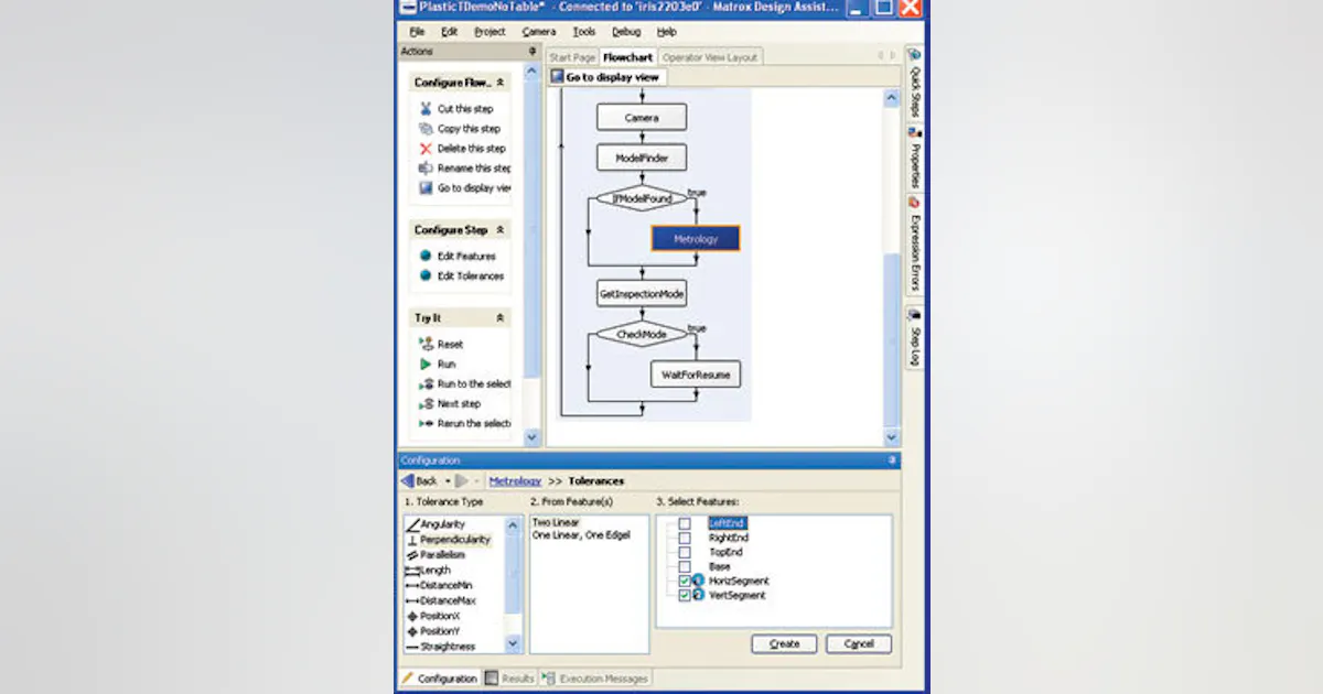 Graphical user interfaces ease programming | Vision Systems Design