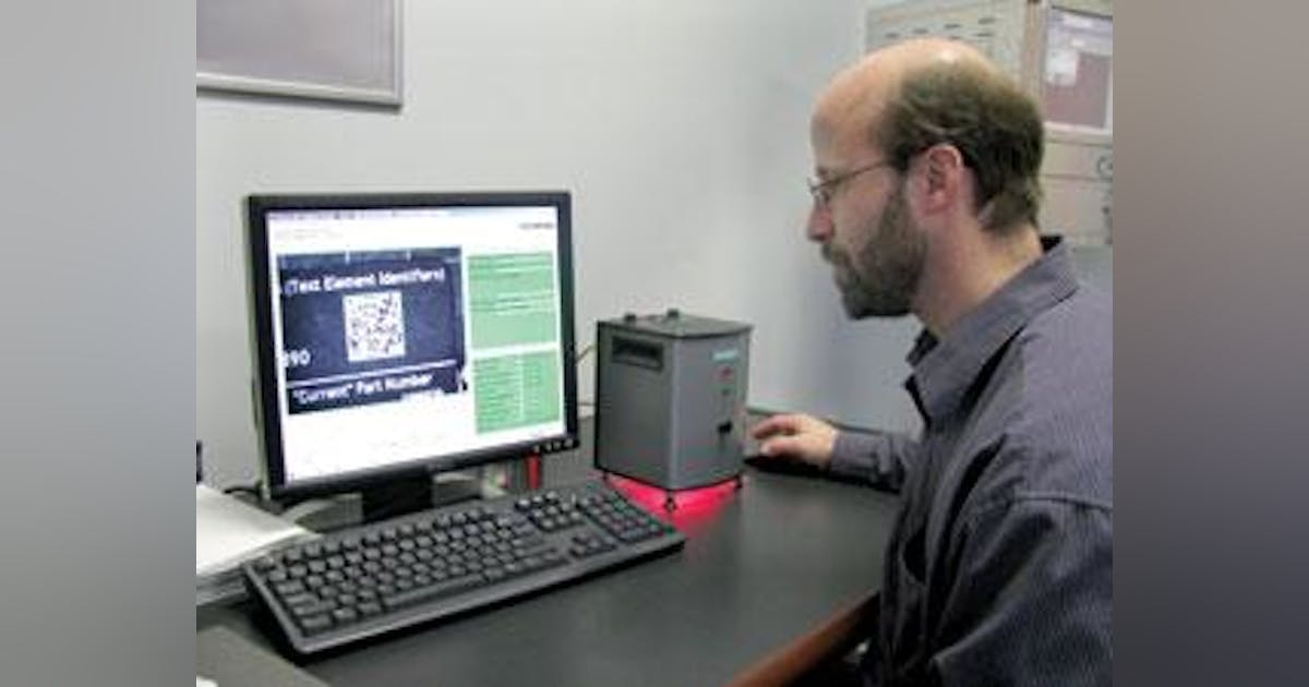 UID verifier lights Data Matrix codes | Vision Systems Design