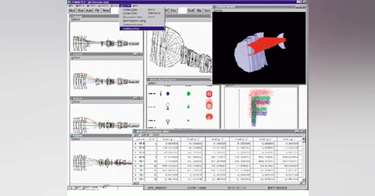 SIMPLIFY LENS DESIGN WITH CAD SOFTWARE, THATS EASY TO USE | Vision ...