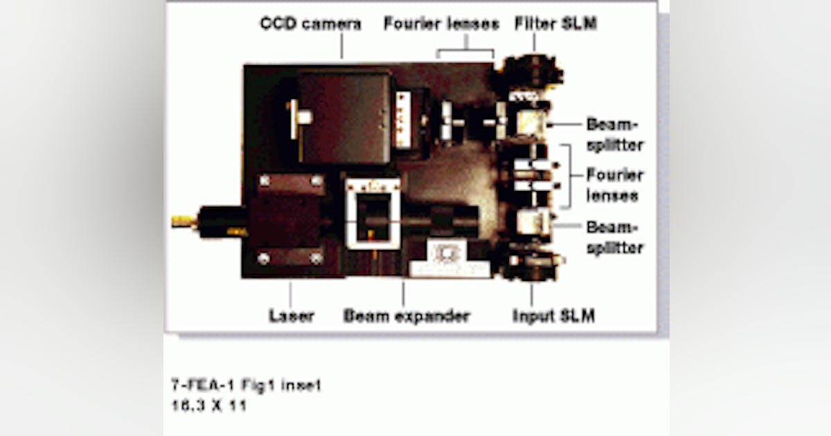 High speed calls for optical image processing in pattern-matching ...