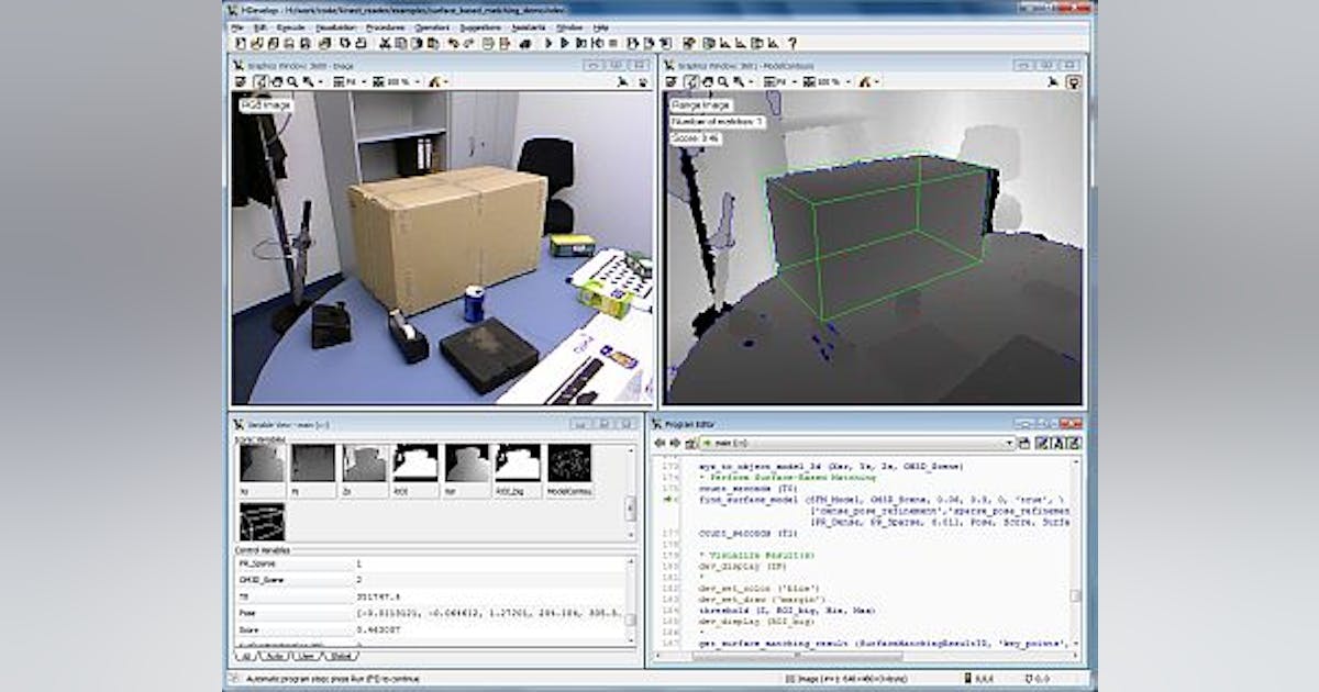 MVTec tests Halcon machine-vision software with Microsoft Kinect for 3 ...