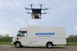 Horsefly Truck Launched Drone Package Delivery System Horsefly Truck Launched Drone Package Delivery System