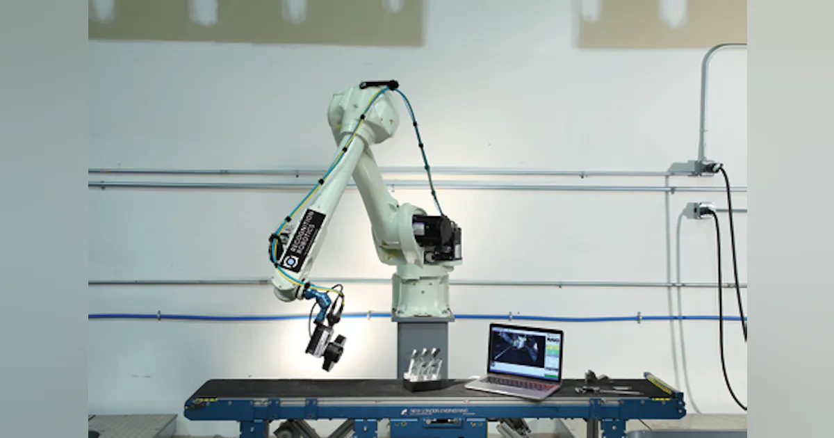 Smart camera and vision algorithms combine for robotic vision guidance ...