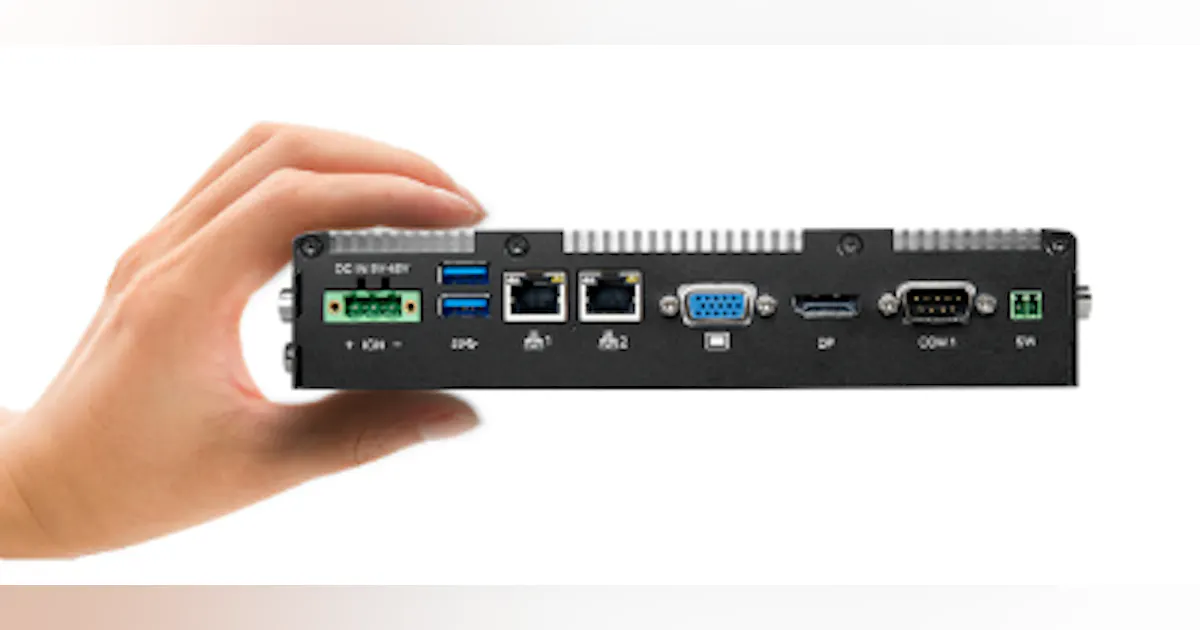 P1100 System P1100 embedded computer from Cincoze designed for robust display ...