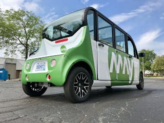May Mobility Self Driving Micro Shuttle Rhode Island Crop